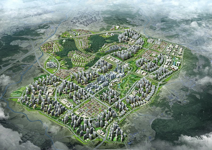 양주옥정신도시 조감도
