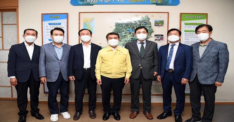 재경향우회 고향방문  / 완주군