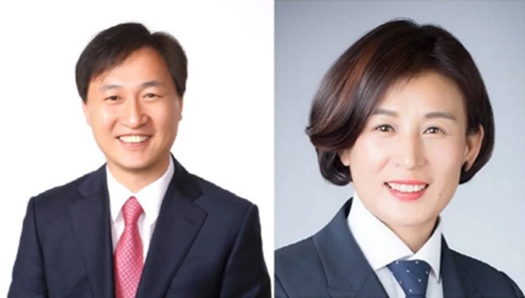 반재신 광주시의원(왼쪽), 전미용 북구의원