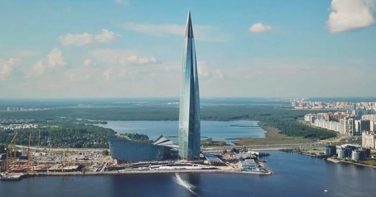 BIM 기술이 적용된 러시아 락타(Lakhta)센터. /삼성물산