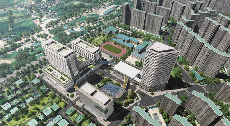 신대지구 의료타운 예상도(거붕그룹 제공)