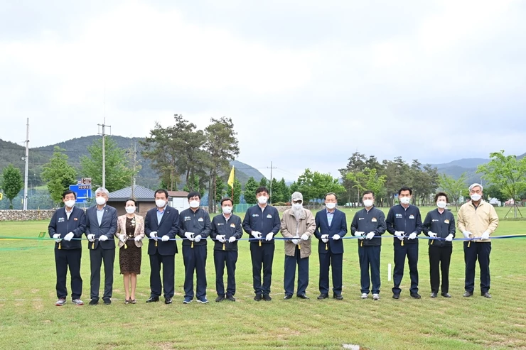 복지 사회 구현 - ‘청송파크골프장’ 개장