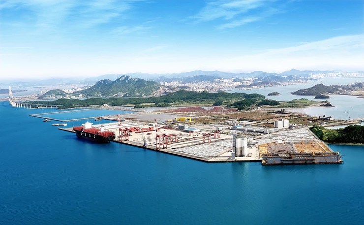 해상풍력 배후부지 및 지원부두 조성사업-남항