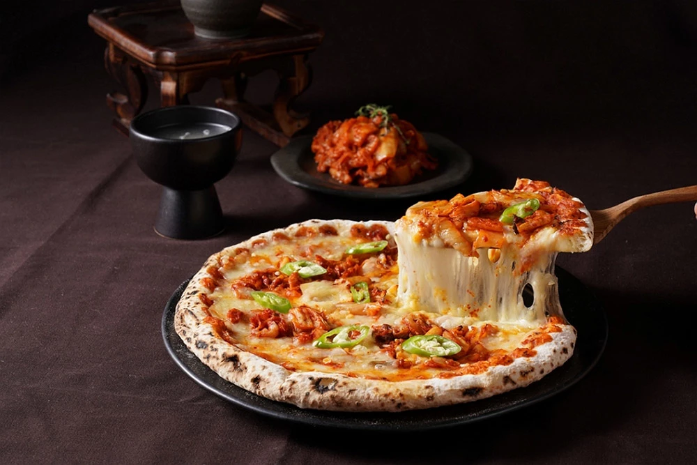 우주인피자 제공