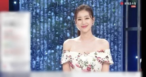 롯데홈쇼핑 생방송에 출연한 한예진 / 이하 한예진 인스타그램