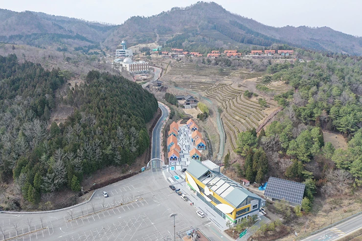 한국차문화공원 전경
