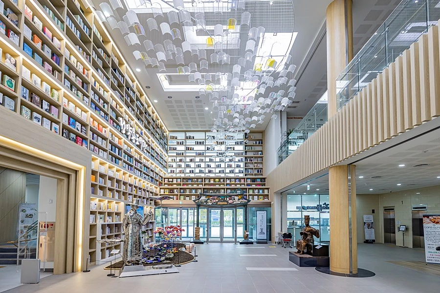 정약용도서관 내부전경