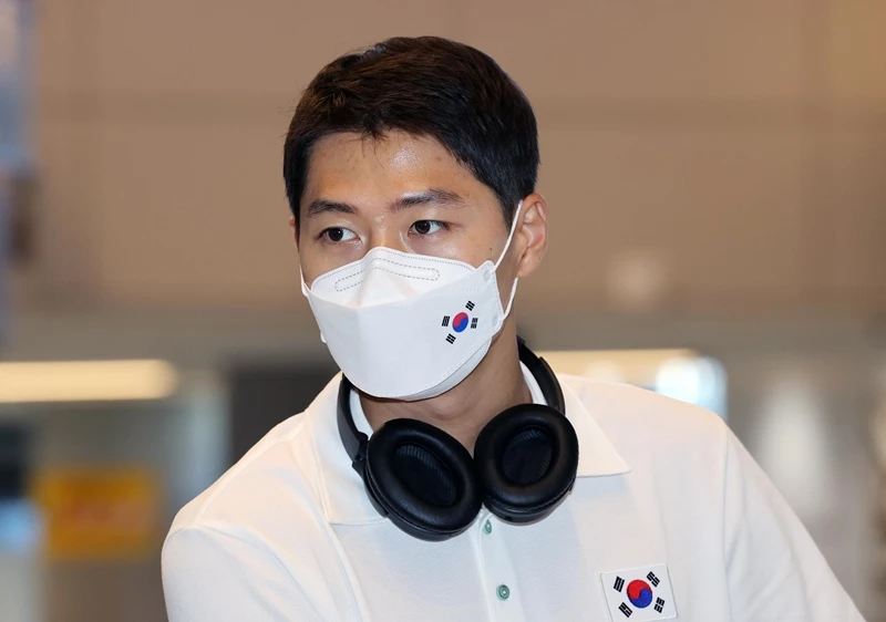 2020 도쿄올림픽에 출전한 오상욱 / 뉴스1