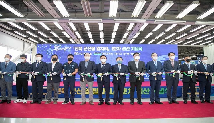 명신 1호차 출고식 / 군산시