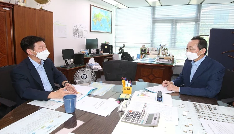 기재부 최상대 예산실장 면담 / 전북도