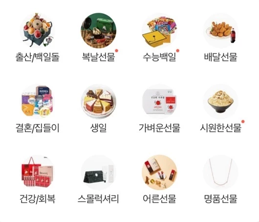 카카오톡 선물하기