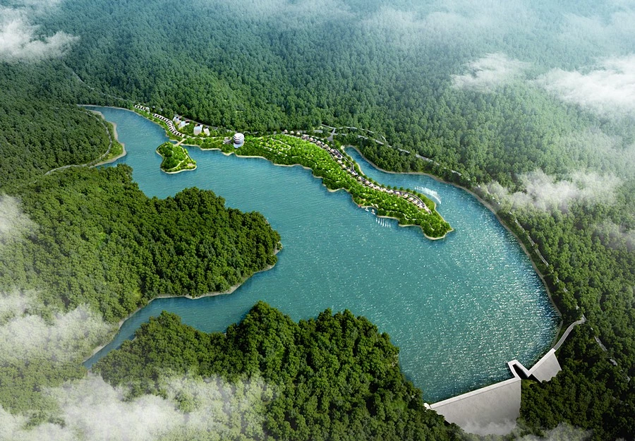 양수발전소 조감도(안)