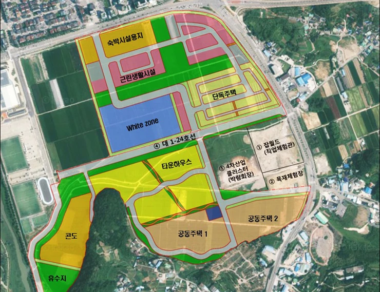 연향뜰 토지이용계획(안)
