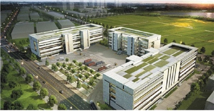 김제자유무역지역 표준공장 조감도 / 김제시