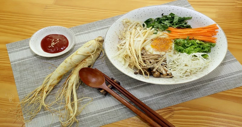 인삼비빔밥 / 농촌진흥청