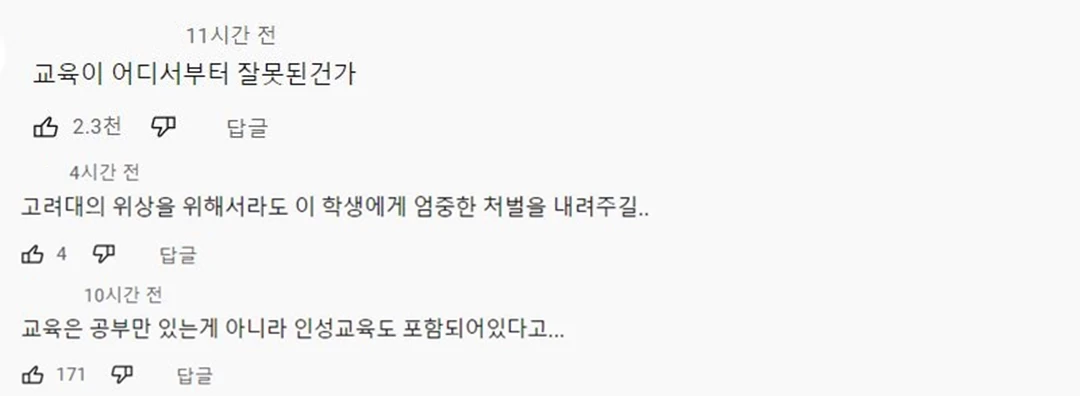 SBS 뉴스 댓글