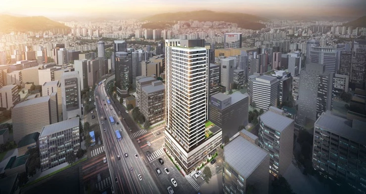 대우건설은 부산광역시 부산진구 부전동 536-8번지 일원에 공급하는 생활숙박시설 ‘서면 푸르지오 시티 시그니처’의 견본 전시관을 9월 3일(금) 오픈하고 본격적인 분양에 나섰다. / 사진제공=대우건설