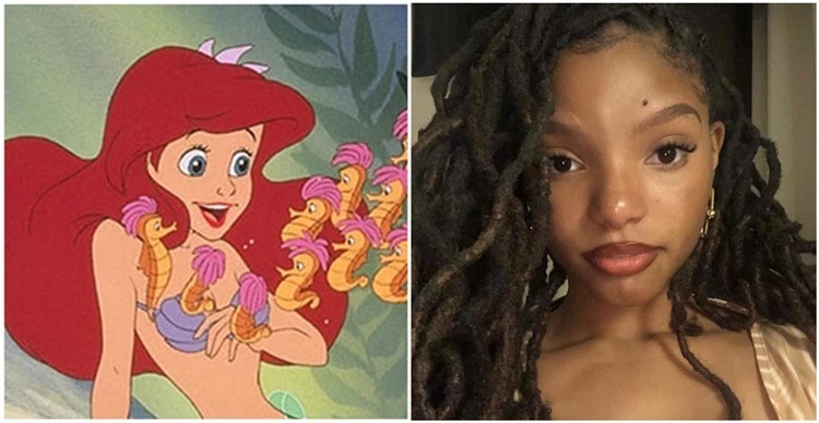 영화 '인어공주' 스틸컷, 할리 베일리 인스타그램