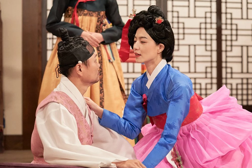 김민교(왼쪽)와 안영미