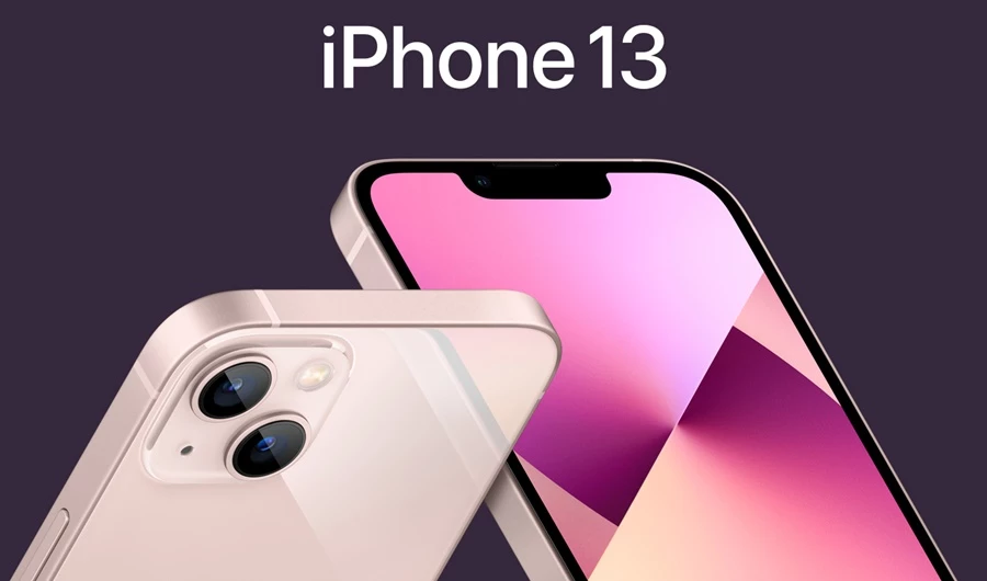 노치 디자인이 적용된 아이폰 13 / 애플 공식 홈페이지