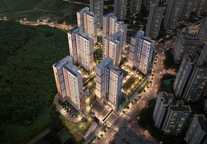 포스코건설 '더샵 진주피에르테' 조감도 / 포스코건설