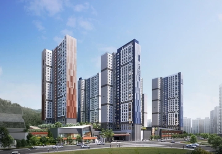 포스코건설 '더샵 진주피에르테' 투시도 / 포스코건설