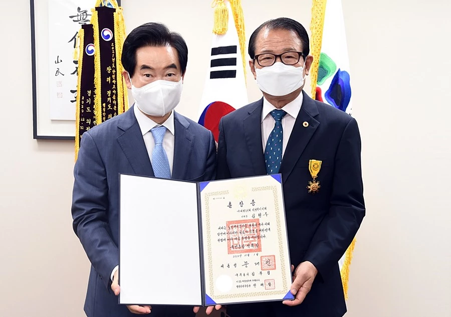 안병용 의정부시장, 노인의 날 맞아 유공자 표창