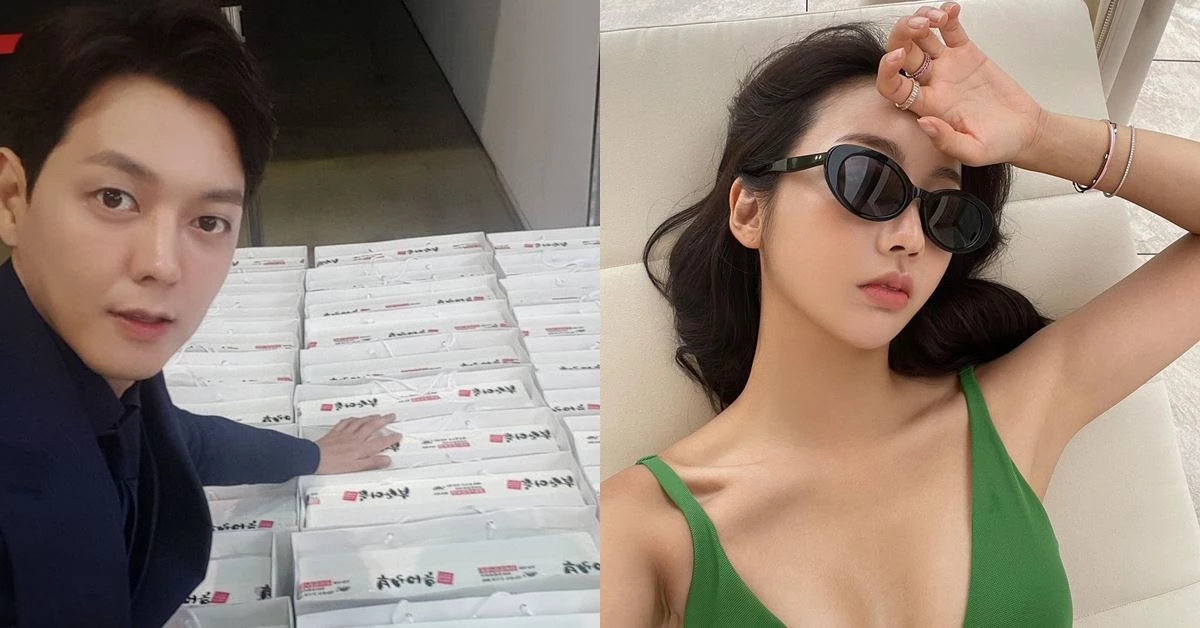 김흥수(왼쪽), 문야엘(오른쪽) / 김흥수, 문야엘 인스타그램