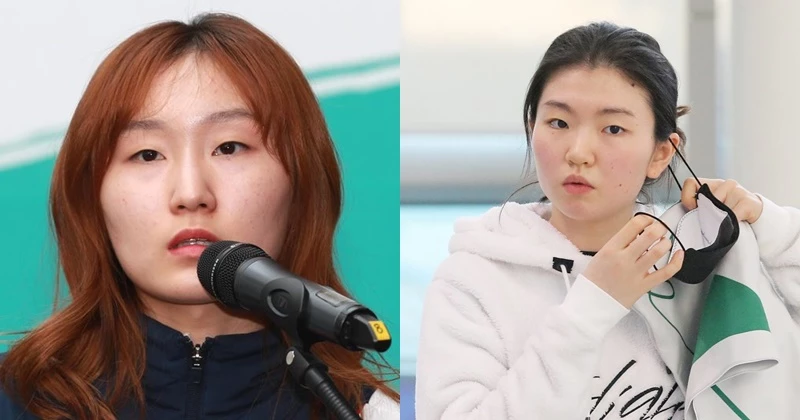 최민정- 심석희 / 이하 뉴스1