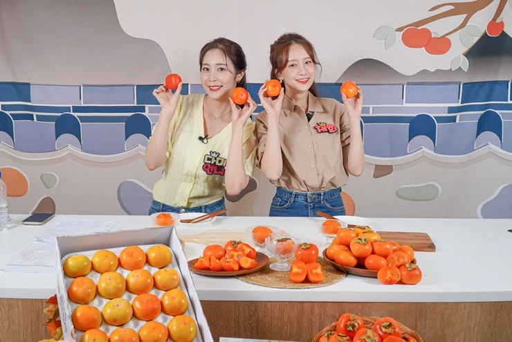 ‘청도반시 라이브커머스 특판행사’ 모습 / 청도군