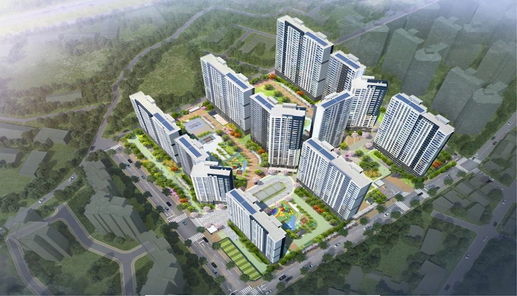 공급촉진지구 조감도 / 익산시