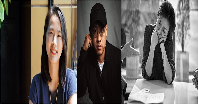 왼쪽부터 김보라, 김성훈, 김초희 감독 /                                   충무로영화제