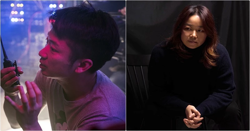 왼쪽부터 조성희, 홍의정 감독 / 충무로영화제