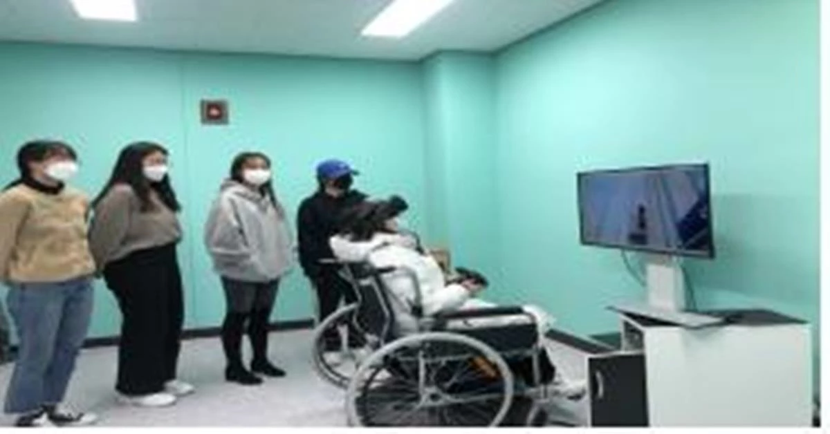 비대면 가상실험실 운영 모습