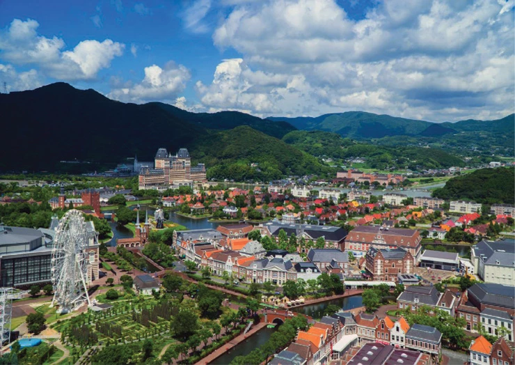 일본 하우스텐보스 테마파크