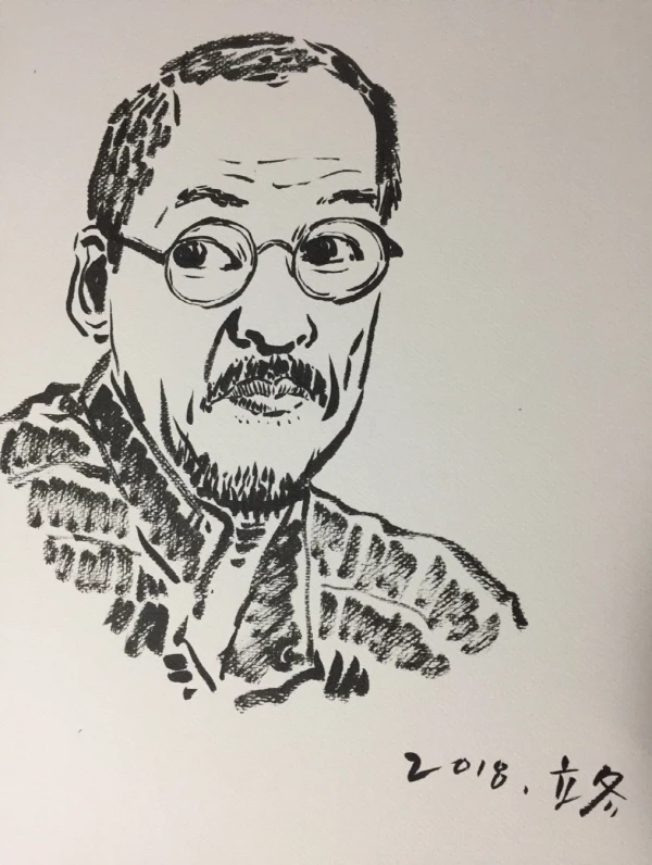 '자화상' 2018년 손문상 화백 / NFT매니아