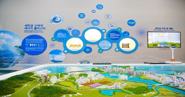 새만금 신재생에너지 클러스터 코너 / 전북도