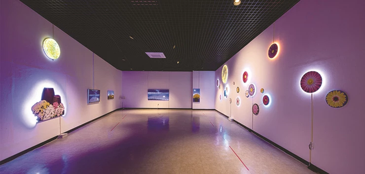 석봉미술관 LED 현대미술작품