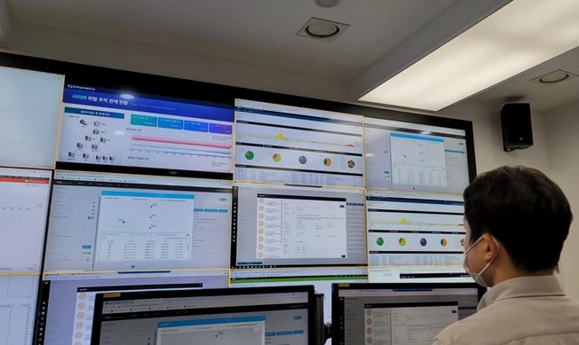 한국남부발전이 사이버 안전센터를 통해 24시간 개인정보 보호 관제를 하고 있다. / 사진제공=남부발전