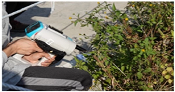 휴대용 분광기 스펙트럼 측정 / 농촌진흥청