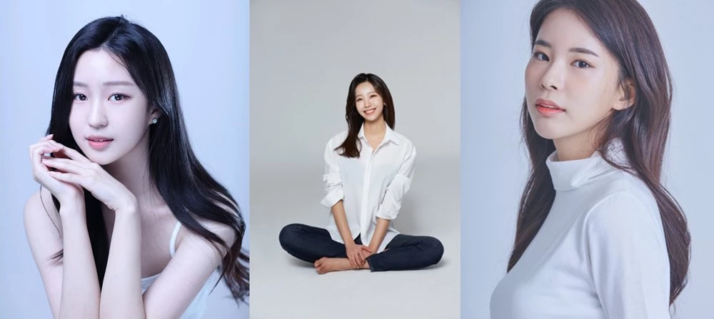 임민수, 조예슬, 안소미 (왼쪽부터)