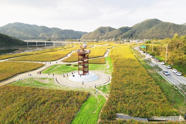 산소카페 청송군, 위드코로나 시대 힐링 관광도시로 우뚝(산소카페 청송정원 모습)  / 청송군