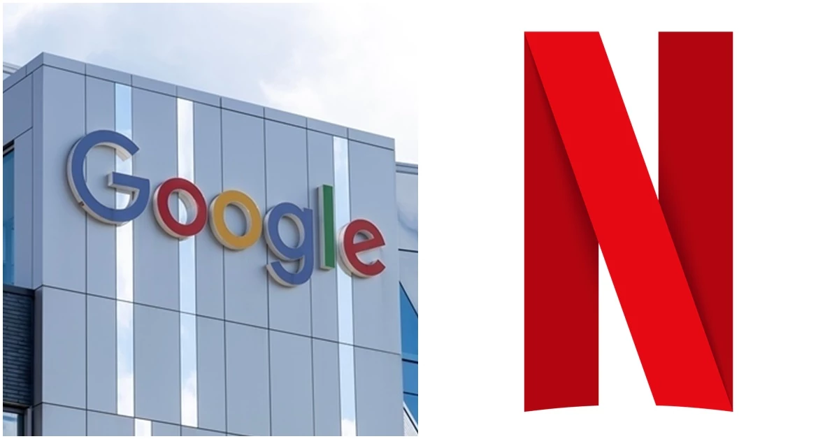 구글 본사와 넷플릭스 로고 / 셔터스톡·넷플릭스 공식 홈페이지