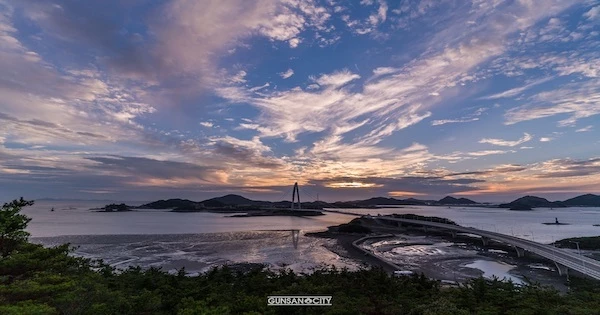 고군산대교일몰 / 군산시
