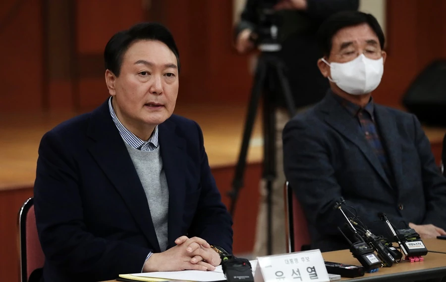 윤석열 국민의힘 대선후보 / 이하 뉴스1