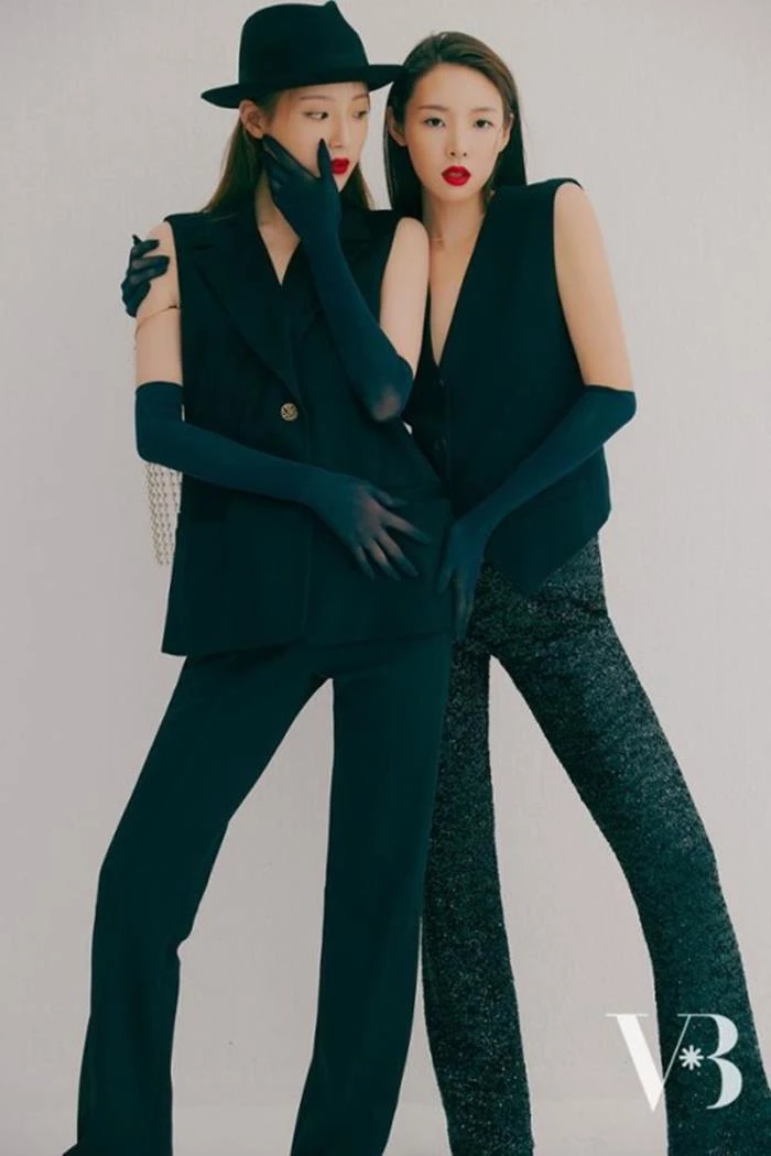 정도희(왼쪽)와 최미나수