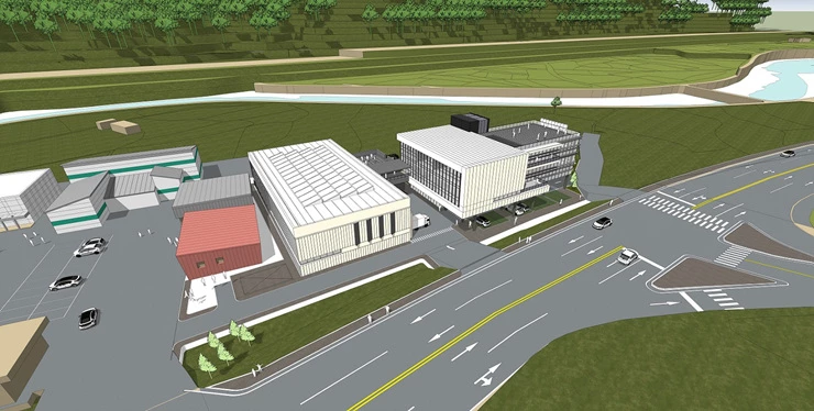 남해안권 발효식품산업지원센터 조감도