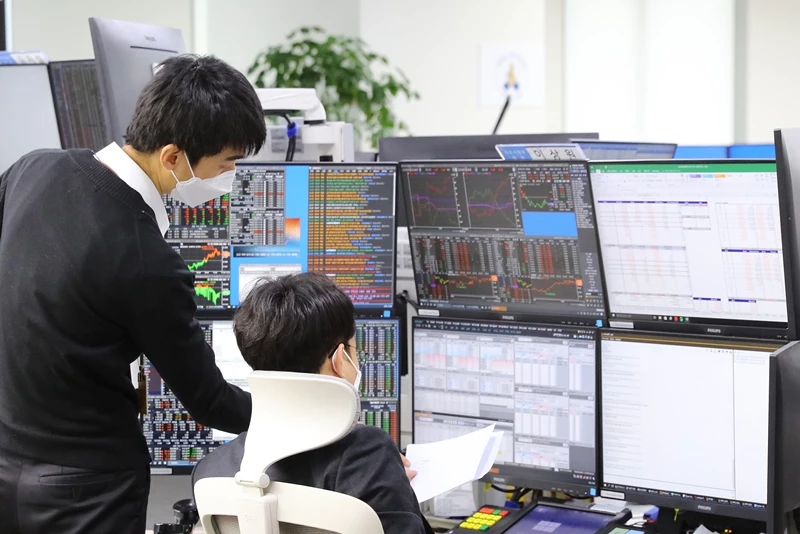 국민은행 딜링룸 / 국민은행