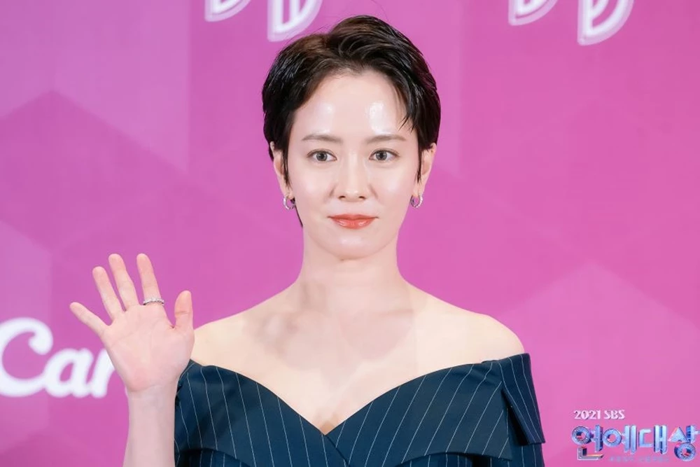 SBS 연예대상에 참석한 송지효. 자료 사진