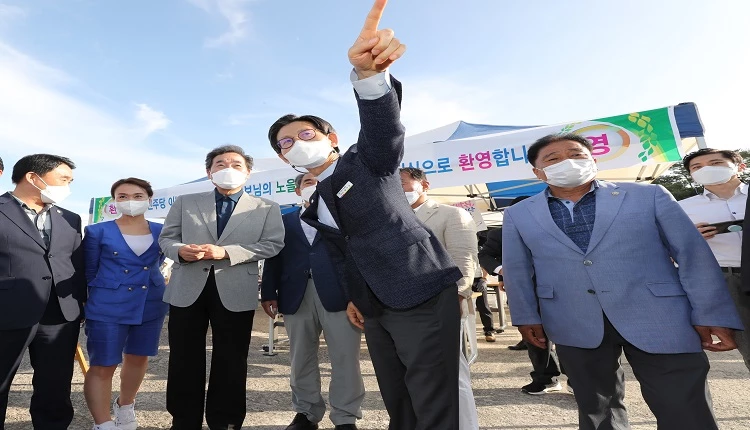 노을대교 현장 사업설명 / 고창군